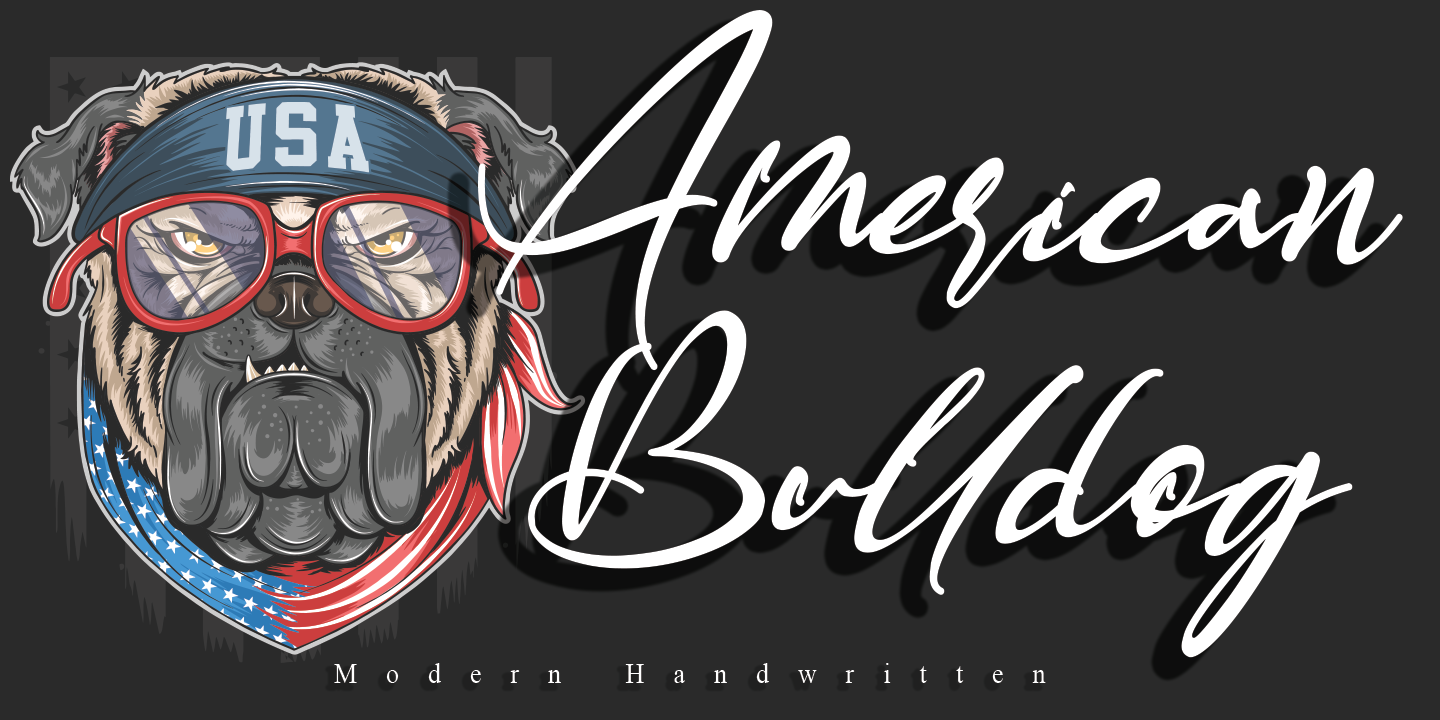 Czcionka American Bulldog